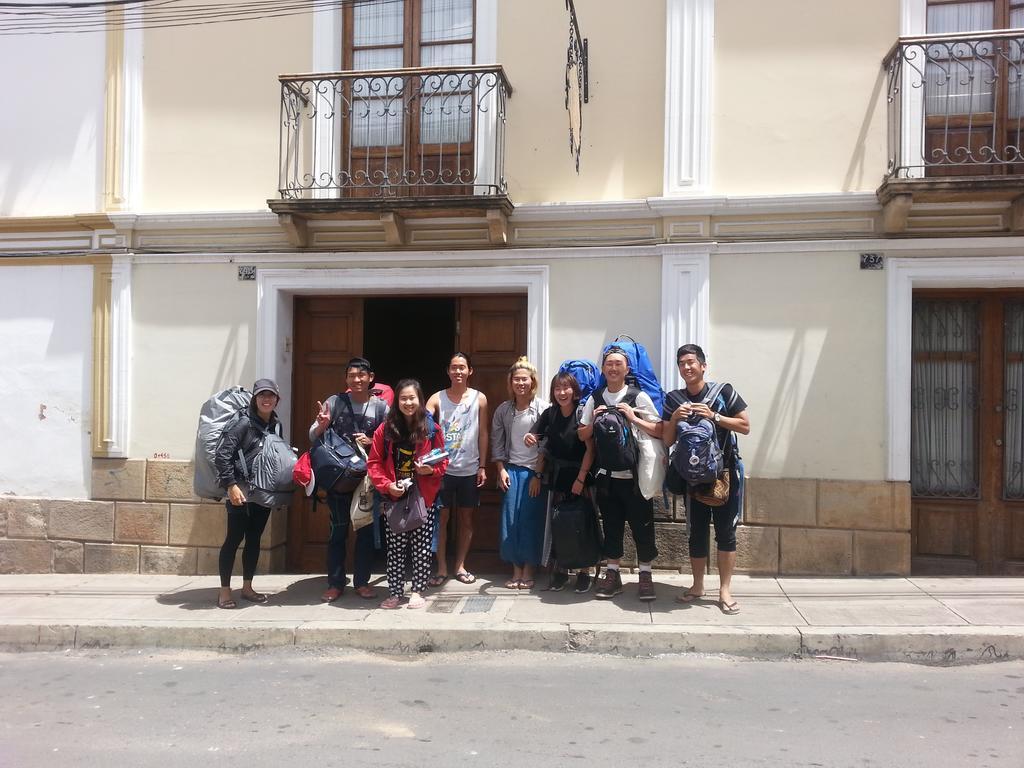 Villa Oropeza Hostel 苏克雷 外观 照片